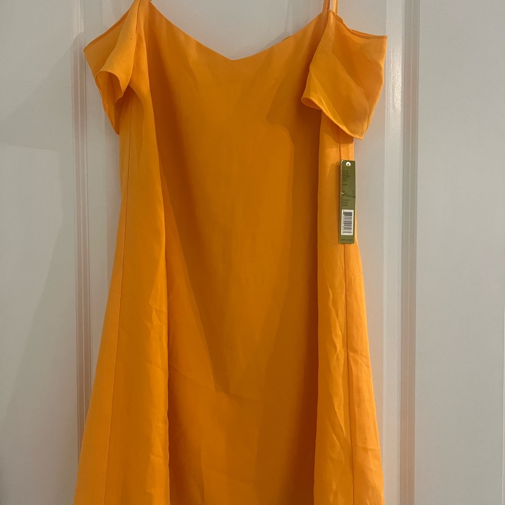 Gianni Bini Bright Orange Dress Size M  New with tag